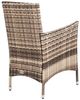 Polyrattan Gartenmöbel Set Gartenset Sitzgruppe Rattan Essgruppe Sessel Beige Bild 4