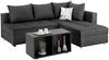 Home affaire Ecksofa Italia L-Form, B: 217 cm, Bettfunktion, Bettkasten & 1 Zierkissen, Federkern Bild 4