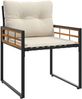 vidaXL Gartenmöbel Set mit Kissen 4 pcs Creme 42026926 Bild 5