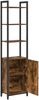vidaXL Bücherregal Geräucherte Eiche 40 x 24 x 161 cm Holzwerkstoff 883852 Bild 5