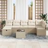 vidaXL Sofa Set mit Kissen 4 pcs Poly-Rattan 3360542 Bild 3