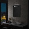vidaXL Badezimmer-Wandspiegel mit LED 60x80 cm, Mit Beleuchtung [144709] Bild 2