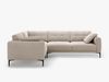 Micadoni Ecksofa Bemy 4-Sitzer Links Samt Beige Bild 2