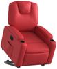 vidaXL Relaxsessel mit Aufstehhilfe Elektrisch Rot Kunstleder 3204449 Bild 3