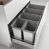 Abfallsorter Cox Box 2T/1000-5 mit fünffach Trennung für 100 cm Schrankbreite / Abfalleimer / Abfallsammler / Mülleimer Bild 2