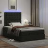 vidaXL Ottoman-Bett mit Matratze & LEDs Schwarz 120x200 cm Kunstleder 3313845 Bild 3