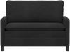 vidaXL Sofa Schwarz 126 x 81 x 87,5 cm Samt 42028802 Bild 3