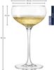LEONARDO Sektglas CHEERS, Kristallglas, 315 ml, 6-teilig Bild 4