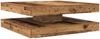 vidaXL Couchtisch 360-Grad Drehbar Altholz-Optik 90x90x34,5 cm 3321358 Bild 2