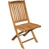 Teak Klappstuhl Ancona - 2 Stück 90 cm Grün Bild 4