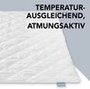 XDREAM Microfaserbettdecke Pure, Bettdecke - 4-Jahreszeiten, Ganzjahres, Winter & Sommer, Füllung: Hohlfaser-Polyesterfüllung, Bezug: Polyester, allergikerfreundlich, atmungsaktiv, temperaturausgleichend, 135x200 cm Bild 3