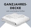 XDREAM Microfaserbettdecke Pure, Bettdecke - 4-Jahreszeiten, Ganzjahres, Winter & Sommer, Füllung: Hohlfaser-Polyesterfüllung, Bezug: Polyester, allergikerfreundlich, atmungsaktiv, temperaturausgleichend, 135x200 cm Bild 4