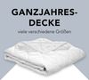 XDREAM Microfaserbettdecke Pure, Bettdecke - 4-Jahreszeiten, Ganzjahres, Winter & Sommer, Füllung: Hohlfaser-Polyesterfüllung, Bezug: Polyester, allergikerfreundlich, atmungsaktiv, temperaturausgleichend, 135x200 cm Bild 5