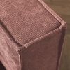 Ecksofa Ottomane links Geflechtstoff 266x150x80 rosa FINN Bild 5