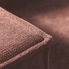 Ecksofa Ottomane links Geflechtstoff 266x150x80 rosa FINN Bild 4