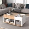 Couchtisch Maik Goldkraft Eiche/Weiß 110 x 60 cm mit Schublade Vicco Bild 3