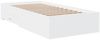 Einzelbettgestell Design für Erwachsene mit Schubladen Weiß 100x200 cm Holzwerkstoff d3779e Bild 3