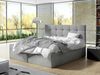 Boxspringbett Gazel, Hellgrau, 140x200 cm Bild 2