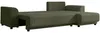 Vente-unique - NESSARO Sofa SamtStoff Grün - B 149 cm x H 80 cm x L 240 cm Bild 5