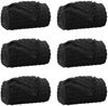 vidaXL Wohndecken 6 pcs Schwarz 270 x 240 cm Fleece 42016964 Bild 2