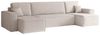 Kaiser Möbel Ecksofa mit schlaffunktion und bettkasten, Couch U-form BEST stoff Neve, Schlaffunktion, Bettzeugaufbewahrung, komfortabel Bild 4