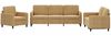 vidaXL 3-tlg. Sofagarnitur Braun Samt 3201941 Bild 2