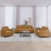 vidaXL 3-tlg. Sofagarnitur Braun Samt 3201941 Bild 1
