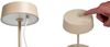 Northpoint LED Tischleuchte LED Akku Tischleuchte Dimmbar Metall IP54 höhenverstellbar Bild 3