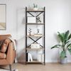 vidaXL Bücherregal Sonoma-Eiche 56 x 34 x 171 cm Holzwerkstoff 883863 Bild 4