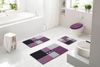 Linea Due MERKUR Badteppich 50x80 cm Beere Bild 5