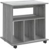 vidaXL Rollschrank Grau Sonoma 60x45x60 cm Holzwerkstoff 826355 Bild 2