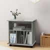 vidaXL Rollschrank Grau Sonoma 60x45x60 cm Holzwerkstoff 826355 Bild 3