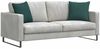 vidaXL Sofakissen 2 pcs Dunkelgrün 45 x 45 cm Stoff 42013916 Bild 3