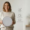Hausfelder Geschirr-Set Steingut Geschirr 4 Personen, 4er Set Teller flach, ø 27cm (4-tlg), 4 Personen, Steinzeug, spülmaschinen- & mikrowellengeeignet, Reaktivglasur Bild 3