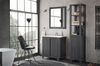 Badezimmer Spiegel 80x80cm KLASSIK Antik Grau Bild 2