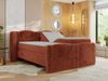 Elektrisch Boxspringbett Multipocket-Matratzen, elektrisch verstellbar, Polsterbett mit Bettkästen - FORTINA - 160 x 200 cm - Beige Plüsch - H3 Bild 4