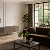 Livin Hill 'Stilig' TV-Schrank, MDF graphit, 60 x 40 x 200 cm Bild 4