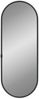 vidaXL Wandspiegel Schwarz 40x15 cm Oval 348202 Bild 2