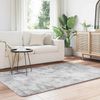 vidaXL Teppich Shaggy Hochflor NAVARRA Hellgrau 130x200 cm Polyester 4102834 Bild 3