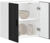 vidaXL Küchen-Hängeschrank Porto Schwarz Holzwerkstoff 854058 Bild 4