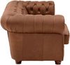 Sofa 3-Sitzer Kalea Echtleder (Antikoptik) cognac Bild 3
