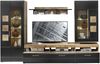 Wohnwand >Sidonia< in Eiche Altholz - 330x208x52cm (BxHxT) Bild 2