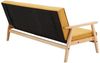 SalesFever Schlafsofa skandinavisch Strukturstoff senfgelb Bild 4