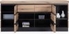 Sideboard Colditz / Corte, Holzwerkstoff, Holzfarben, 201 x 93 x 45 cm Bild 4