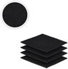 Seiftuch 4er Set 30 x 30 cm Schwarz Bild 2