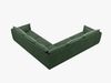 Micadoni Ecksofa Kaelle 7-Sitzer Chenille Over The Horizon Flaschengrün Bild 3