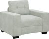 vidaXL Sofa Set 3 pcs Hellgrau Samt 3324639 Bild 3
