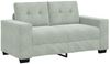 vidaXL Sofa Set 3 pcs Hellgrau Samt 3324639 Bild 4