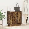 vidaXL LED-Sideboard Geräucherte Eiche 71 x 34,5 x 75 cm Holzwerkstoff 869646 Bild 5