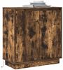 vidaXL LED-Sideboard Geräucherte Eiche 71 x 34,5 x 75 cm Holzwerkstoff 869646 Bild 3